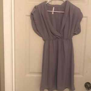 Grey hello miss dress. Size S